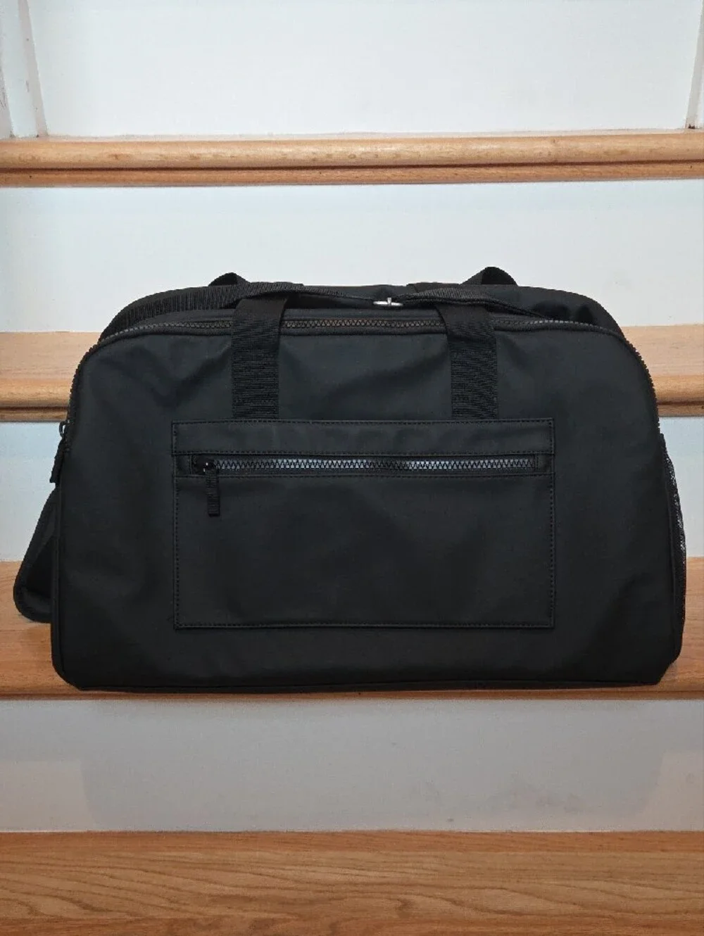 LEXUS Black Travel Duffle Bag with Shoulder Strap